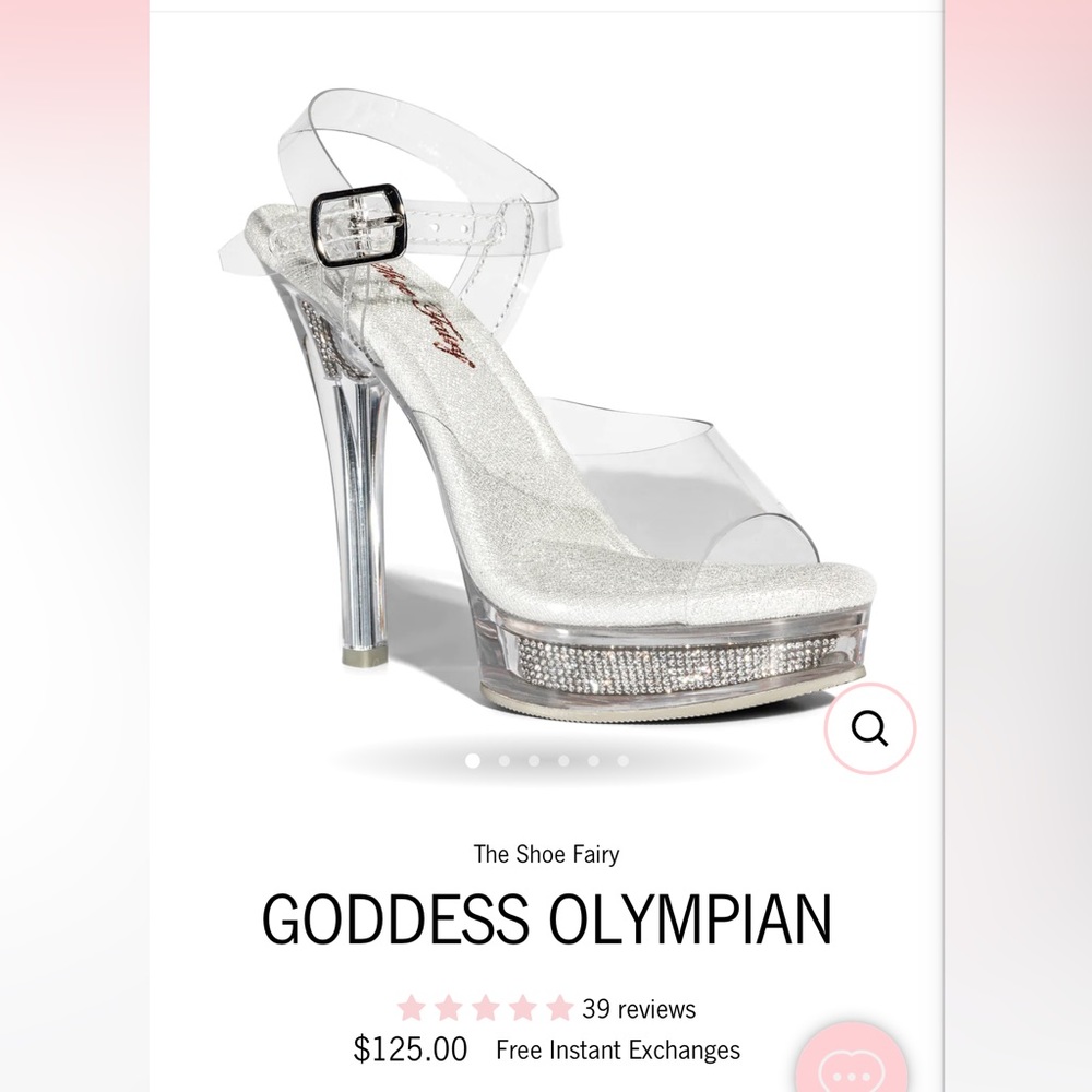 The Shoe Fairy-Goddess Olympians size 7.